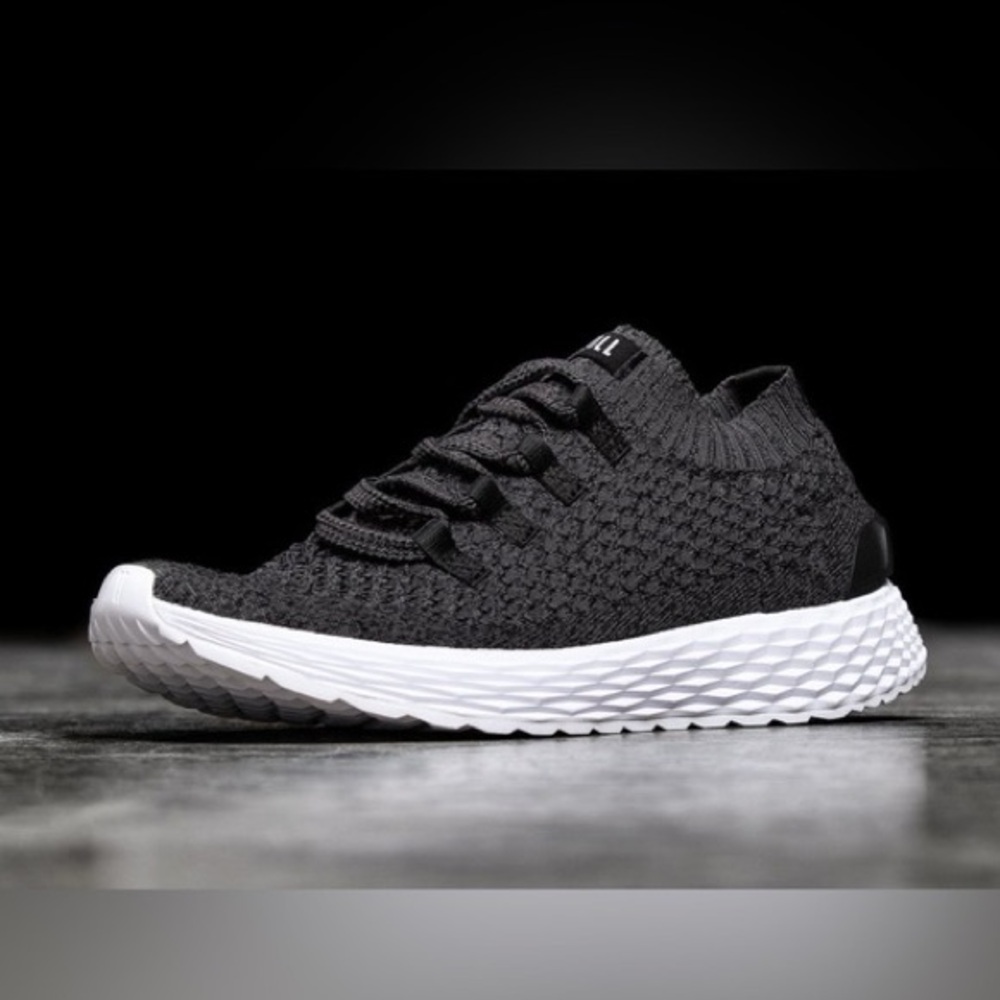 NOBULL Knit Runners Grey and White Women's Shoes